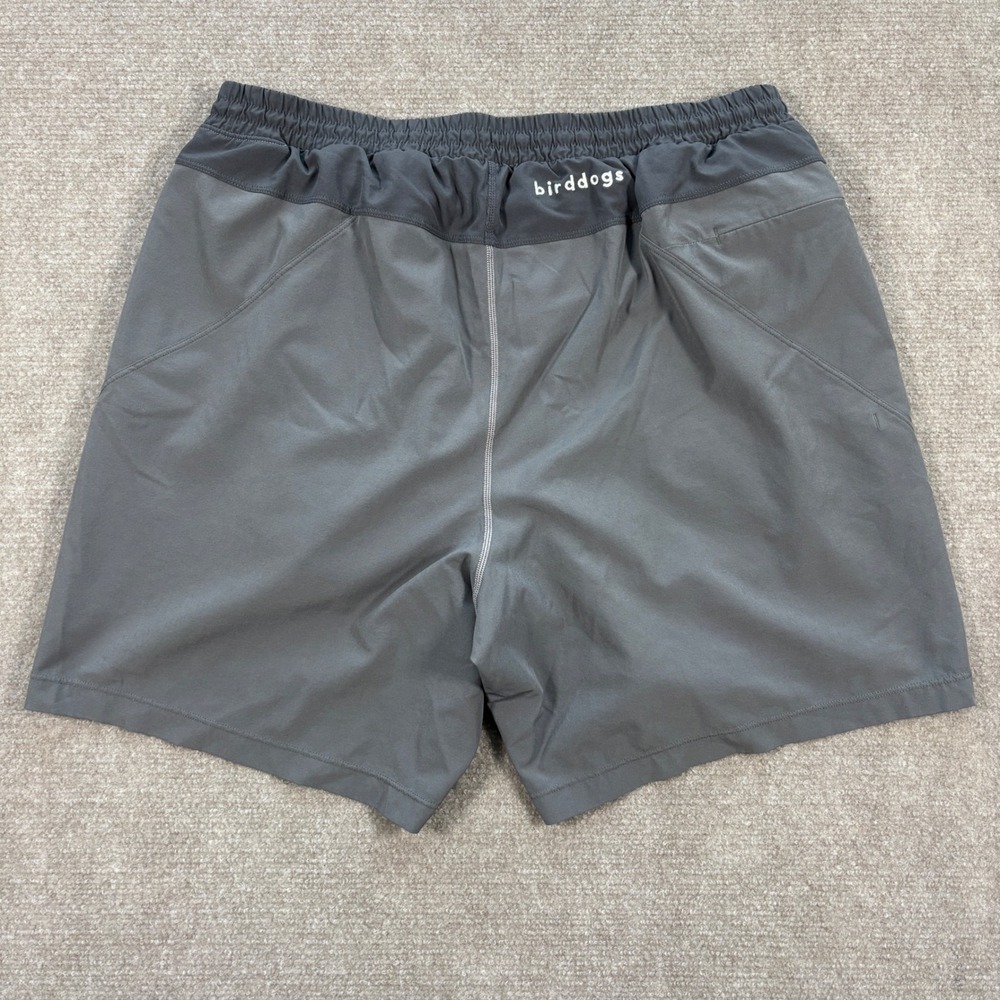 BirdDogs Boom for Your Boomstick Gray Lined Athletic Shorts Men's Sz XXL - Picture 3 of 6